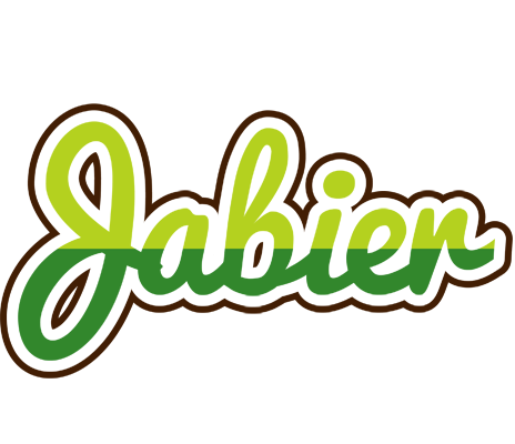 Jabier golfing logo
