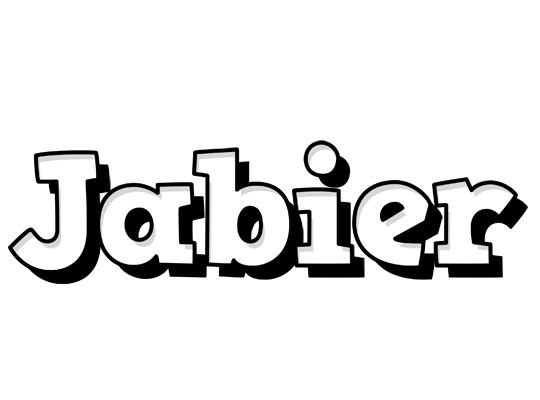 Jabier snowing logo
