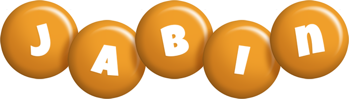 Jabin candy-orange logo