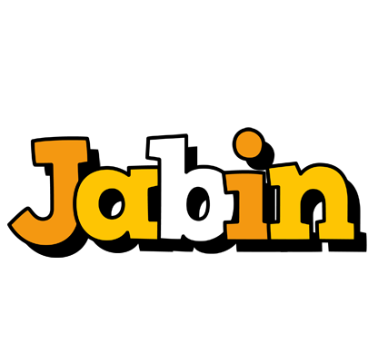 Jabin cartoon logo