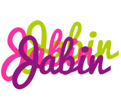 Jabin flowers logo
