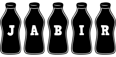 Jabir bottle logo