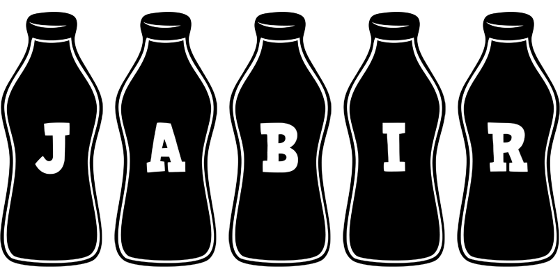 Jabir bottle logo