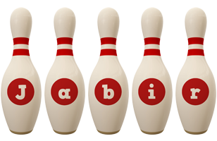 Jabir bowling-pin logo