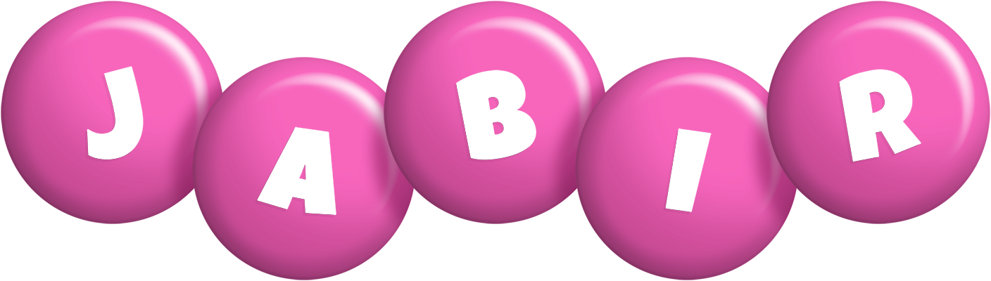 Jabir candy-pink logo