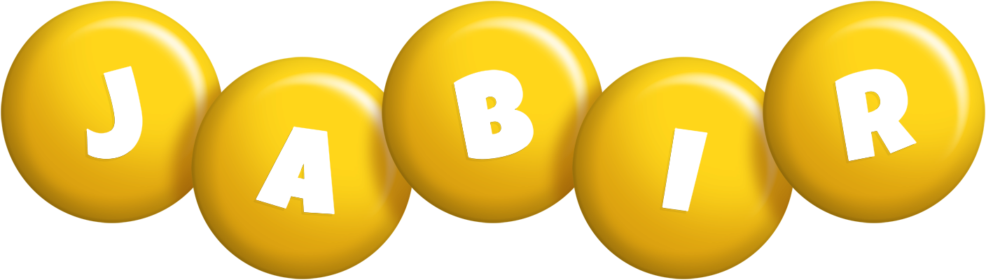 Jabir candy-yellow logo