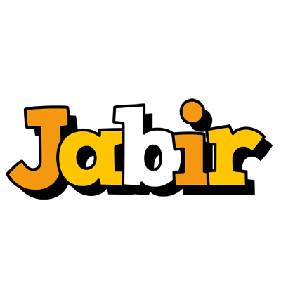 Jabir cartoon logo