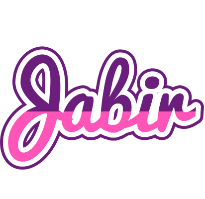 Jabir cheerful logo