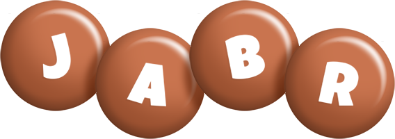 Jabr candy-brown logo