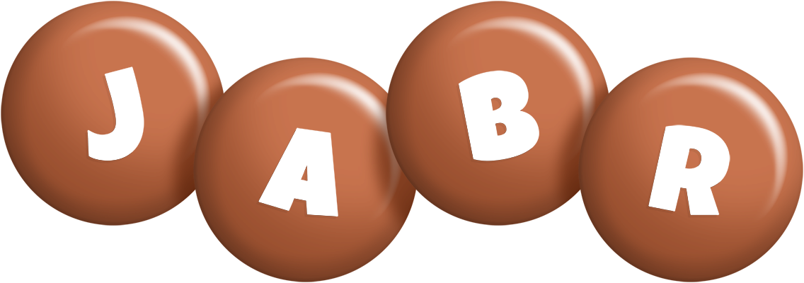 Jabr candy-brown logo