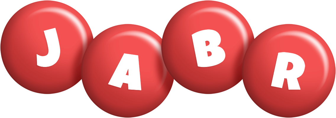 Jabr candy-red logo