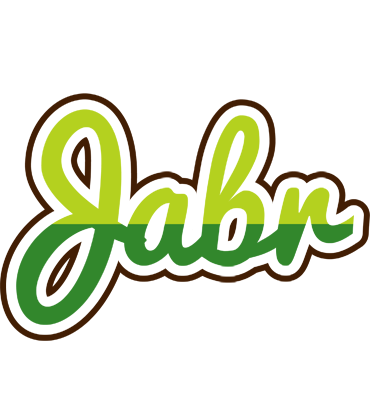 Jabr golfing logo