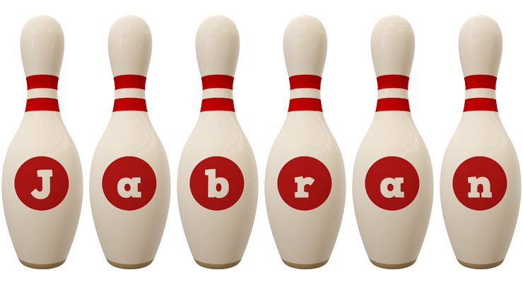 Jabran bowling-pin logo