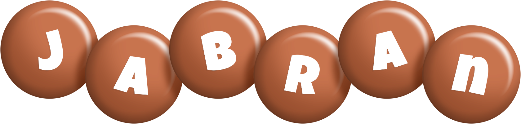 Jabran candy-brown logo