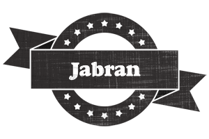 Jabran grunge logo