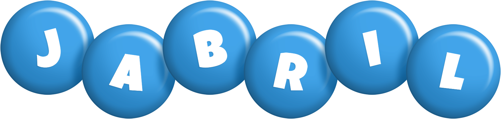 Jabril candy-blue logo