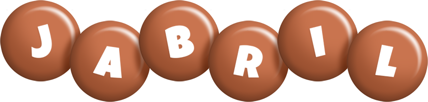 Jabril candy-brown logo