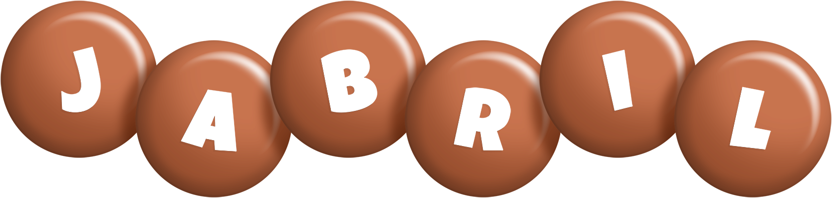 Jabril candy-brown logo