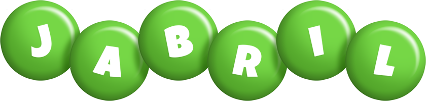 Jabril candy-green logo