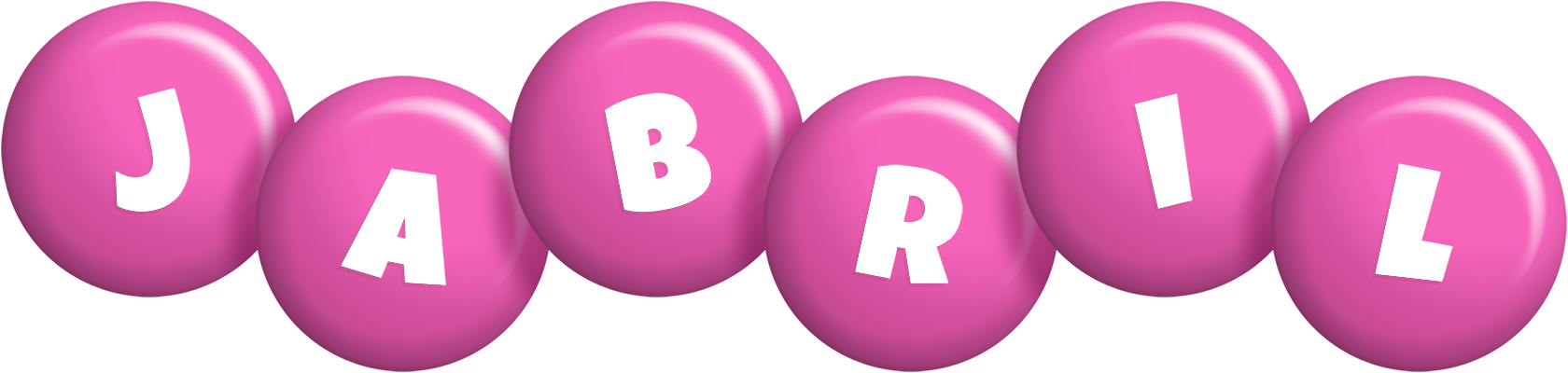 Jabril candy-pink logo