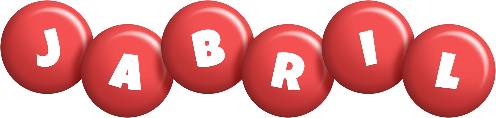 Jabril candy-red logo