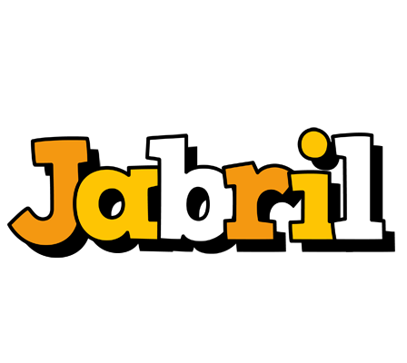 Jabril cartoon logo
