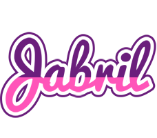 Jabril cheerful logo