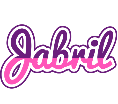 Jabril cheerful logo