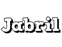 Jabril snowing logo