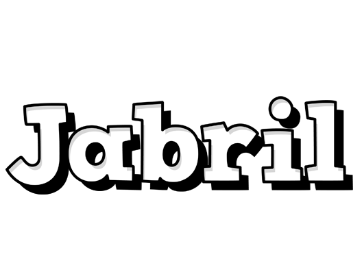 Jabril snowing logo