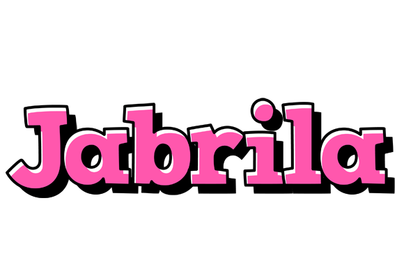 Jabrila girlish logo