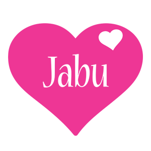 Jabu love-heart logo