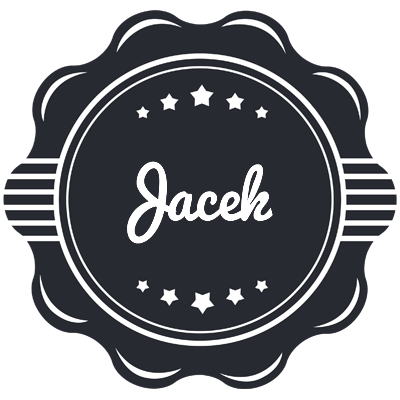 Jacek badge logo