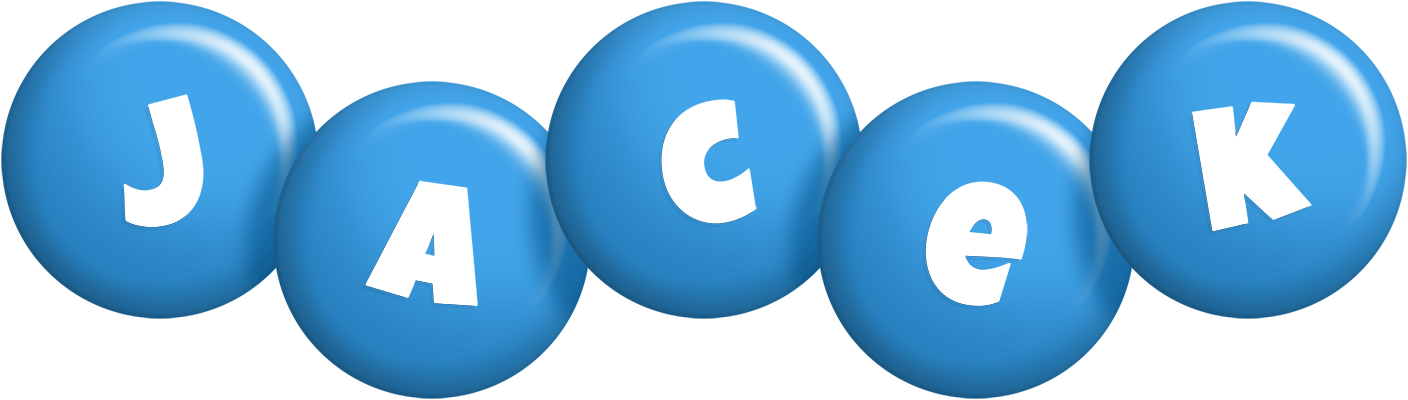 Jacek candy-blue logo
