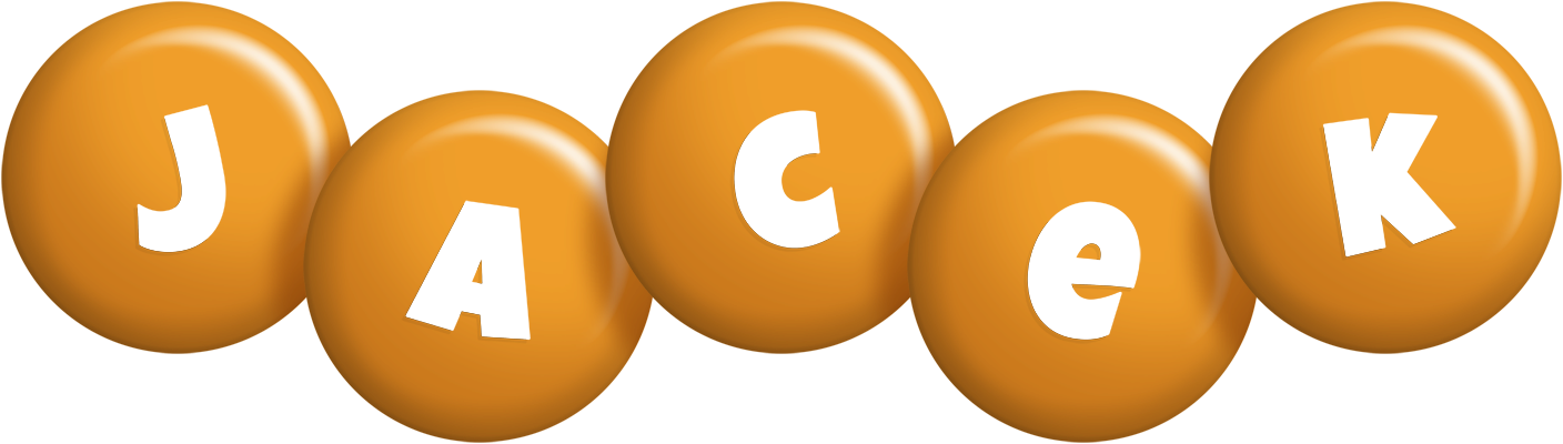 Jacek candy-orange logo