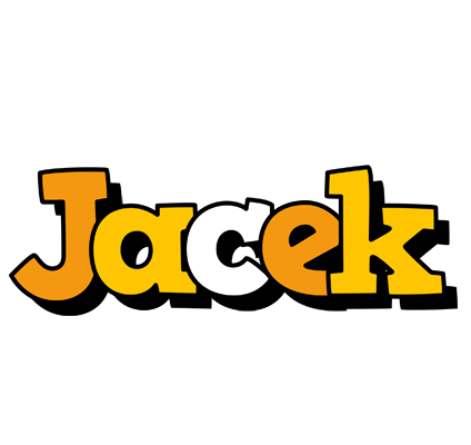 Jacek cartoon logo
