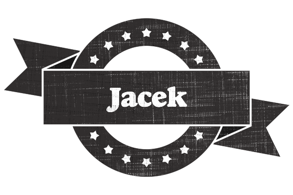 Jacek grunge logo