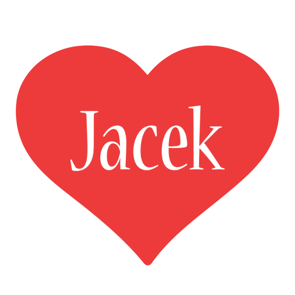 Jacek love logo