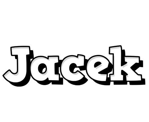Jacek snowing logo