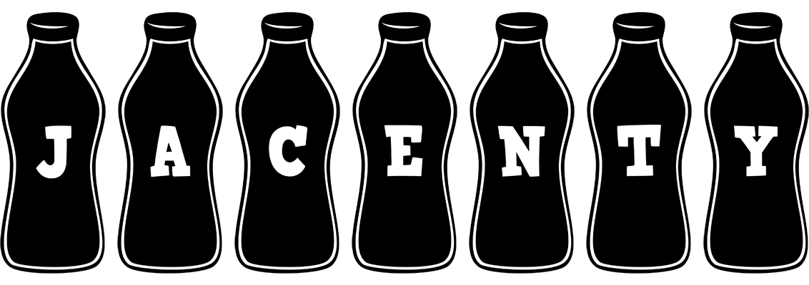 Jacenty bottle logo