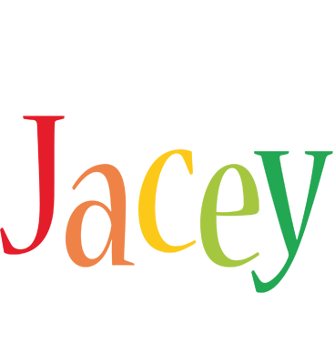 Jacey birthday logo