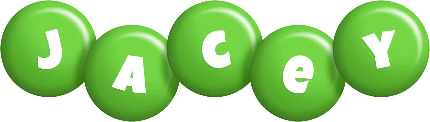 Jacey candy-green logo