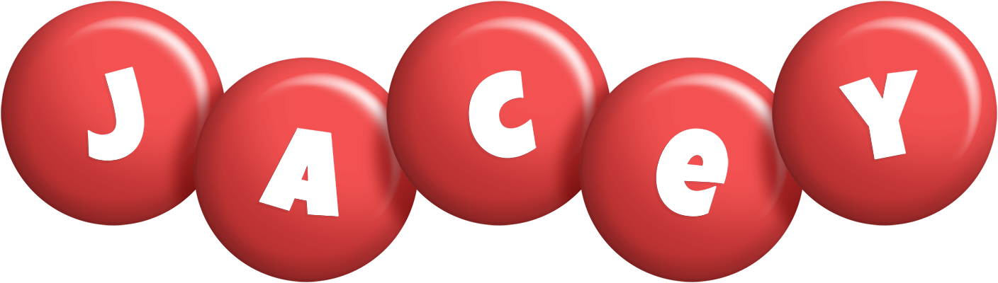 Jacey candy-red logo