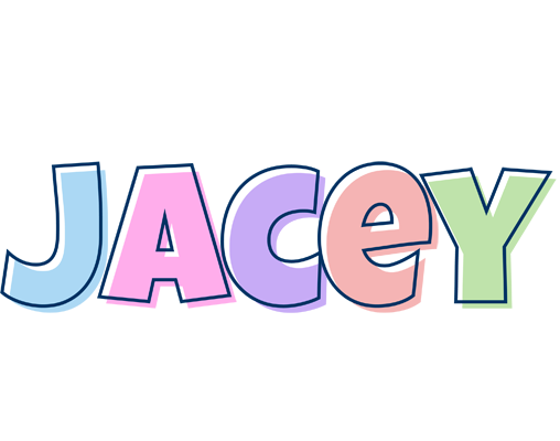 Jacey pastel logo
