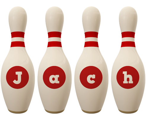 Jach bowling-pin logo