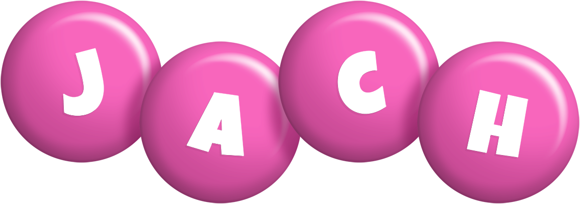 Jach candy-pink logo