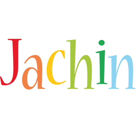 Jachin birthday logo