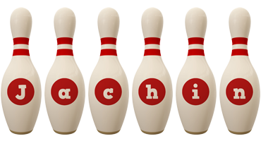 Jachin bowling-pin logo