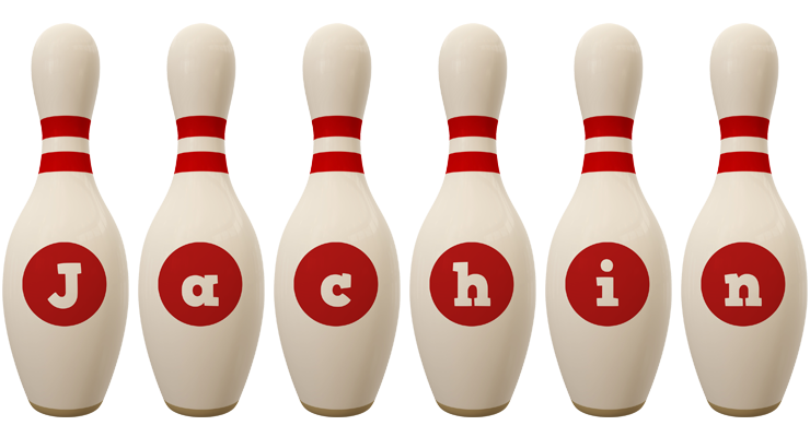 Jachin bowling-pin logo