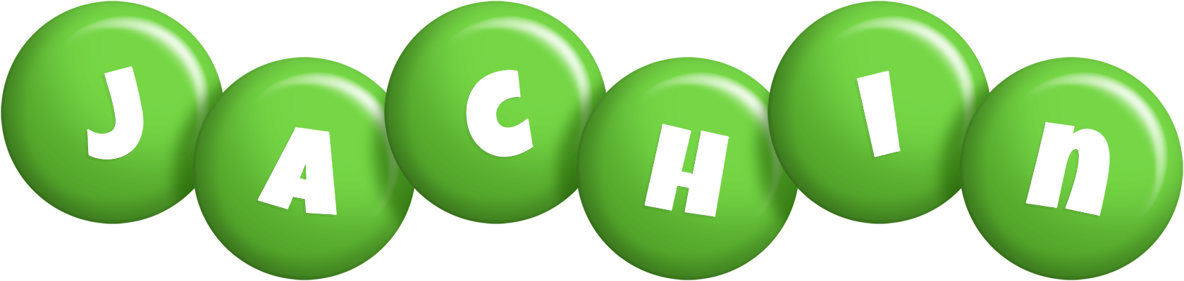 Jachin candy-green logo
